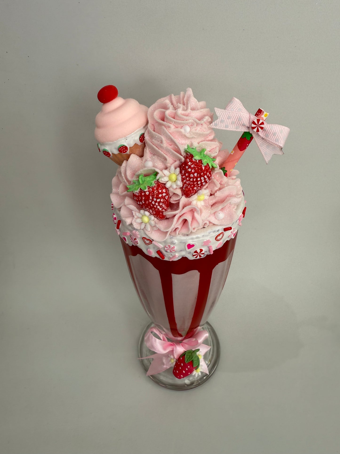 Fake Strawberry Milkshake