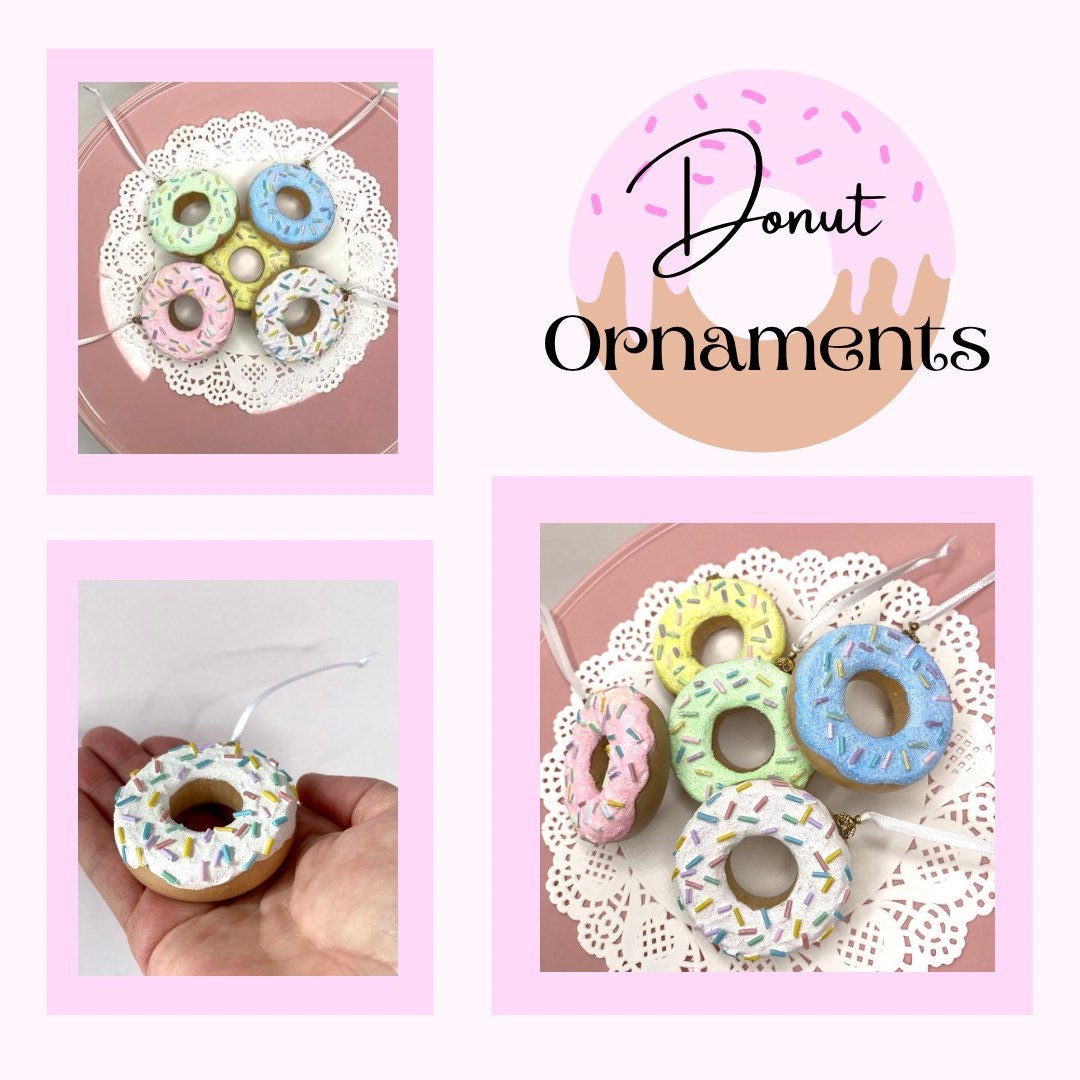Christmas Donut Ornament