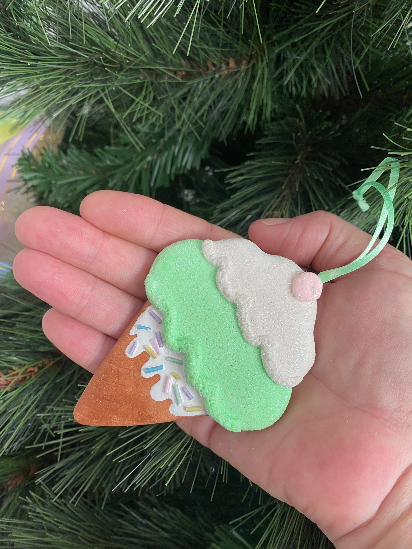 Ice Cream Ornament