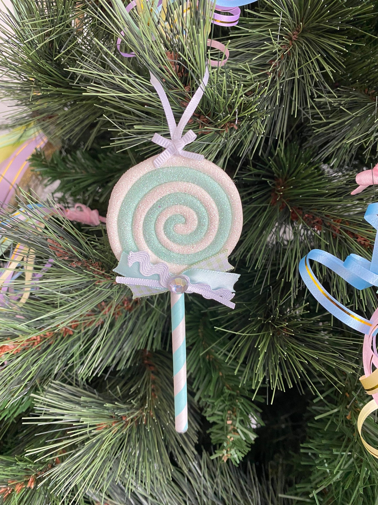 Pastel Lollipop Ornament