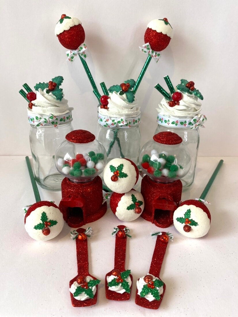 Christmas Gumball Machine Ornament