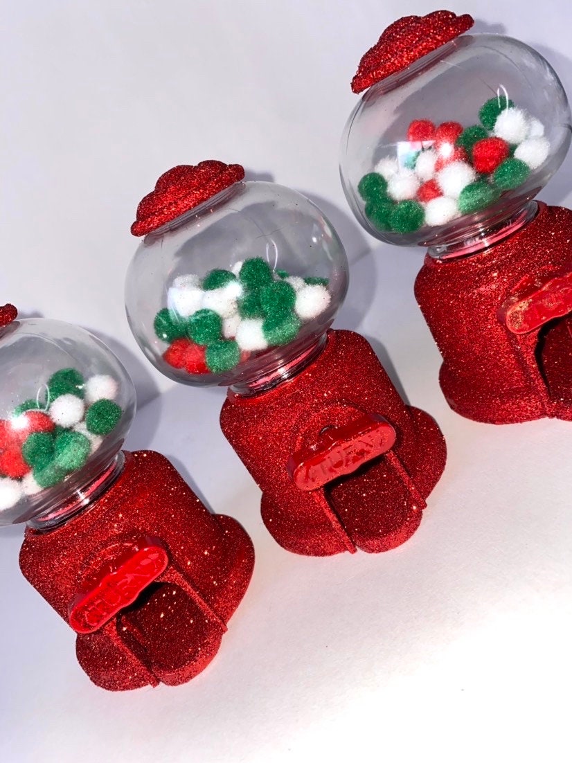 Christmas Gumball Machine Ornament