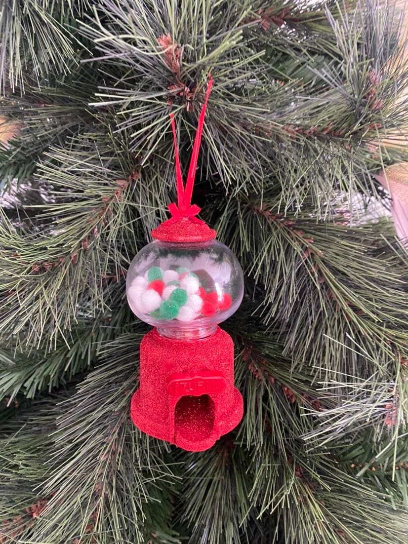 Christmas Gumball Machine Ornament