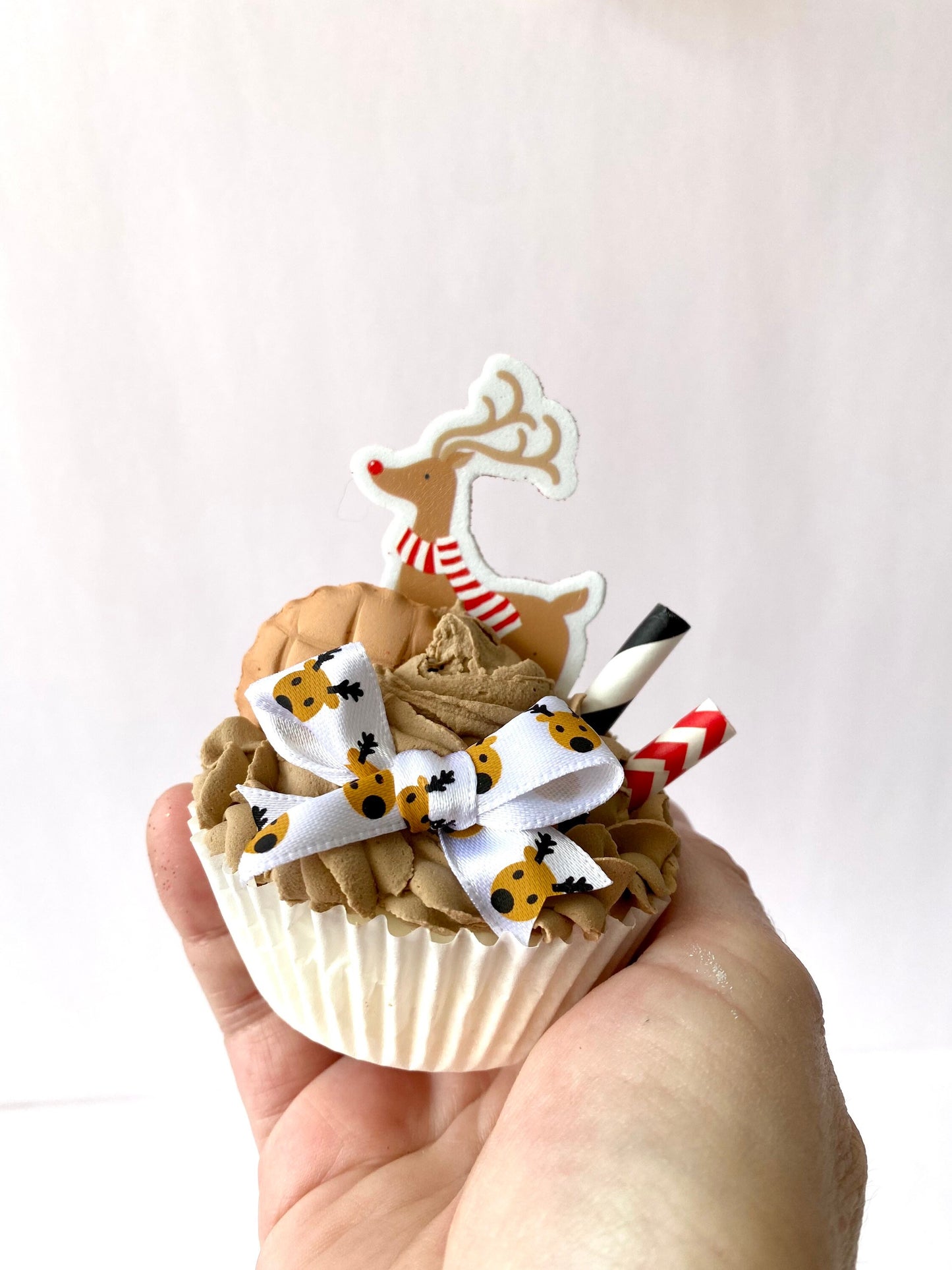 Reindeer Cupcake Ornament