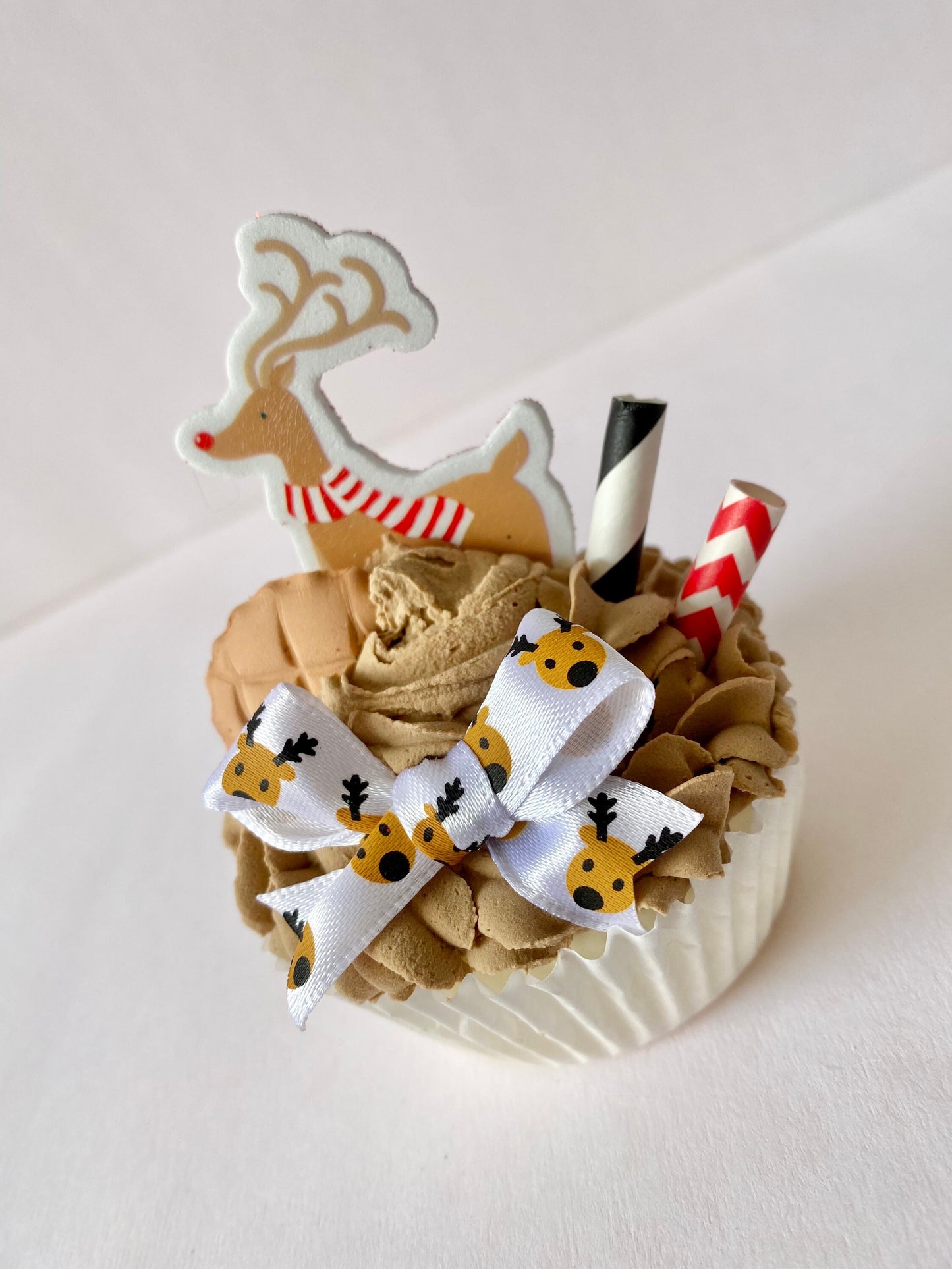Reindeer Cupcake Ornament
