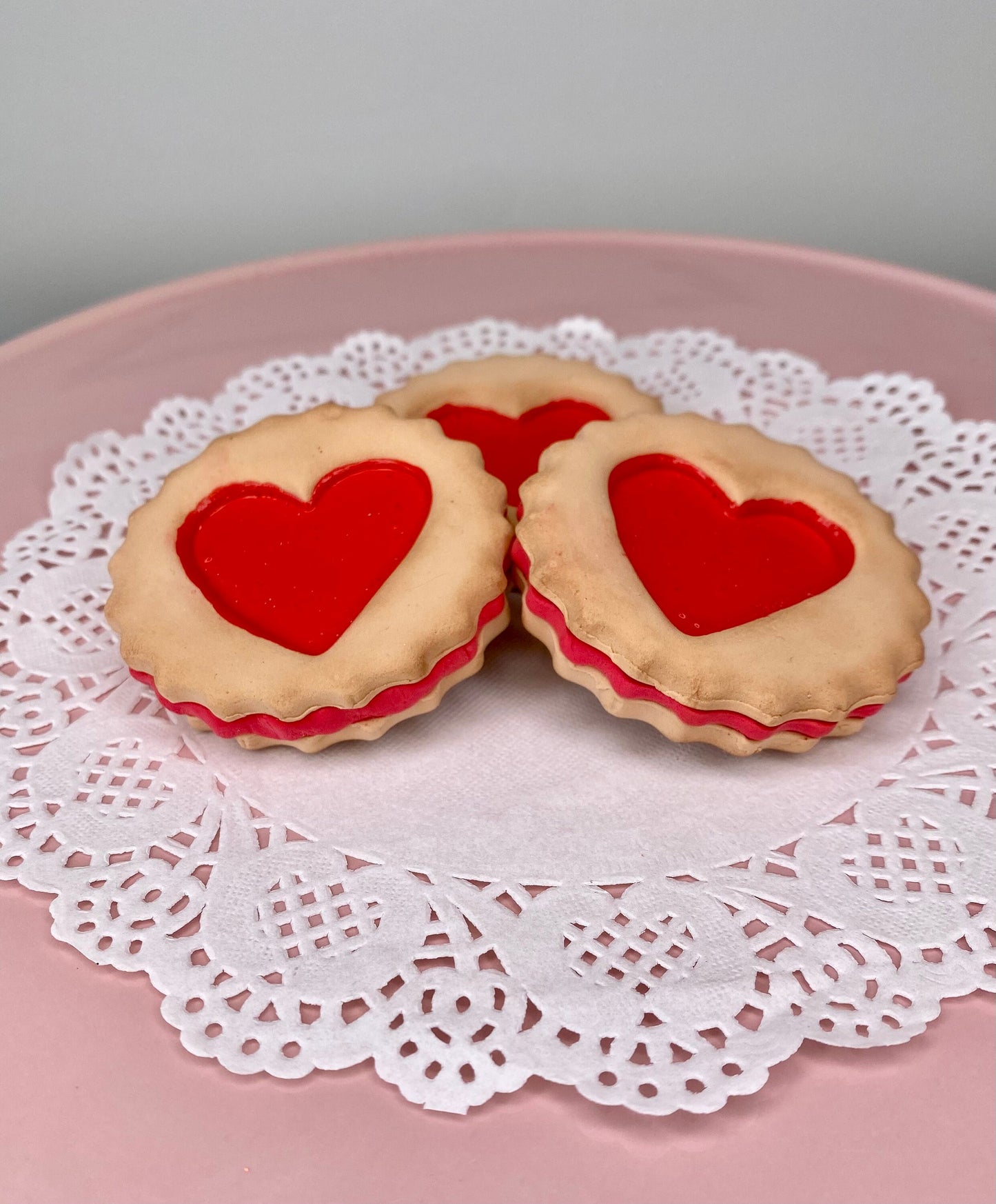 Heart Biscuit Ornament