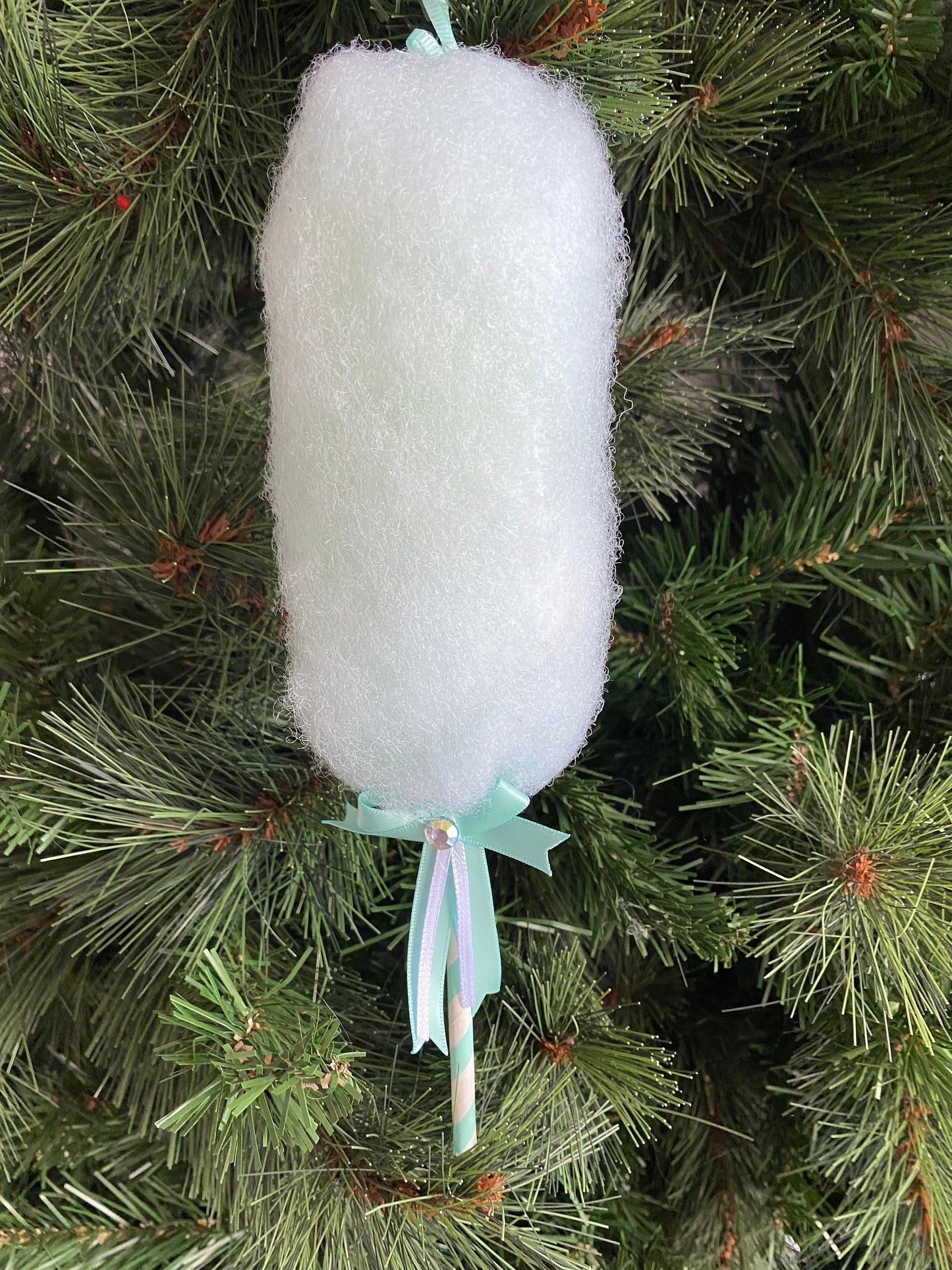 Christmas Cotton Candy Ornament