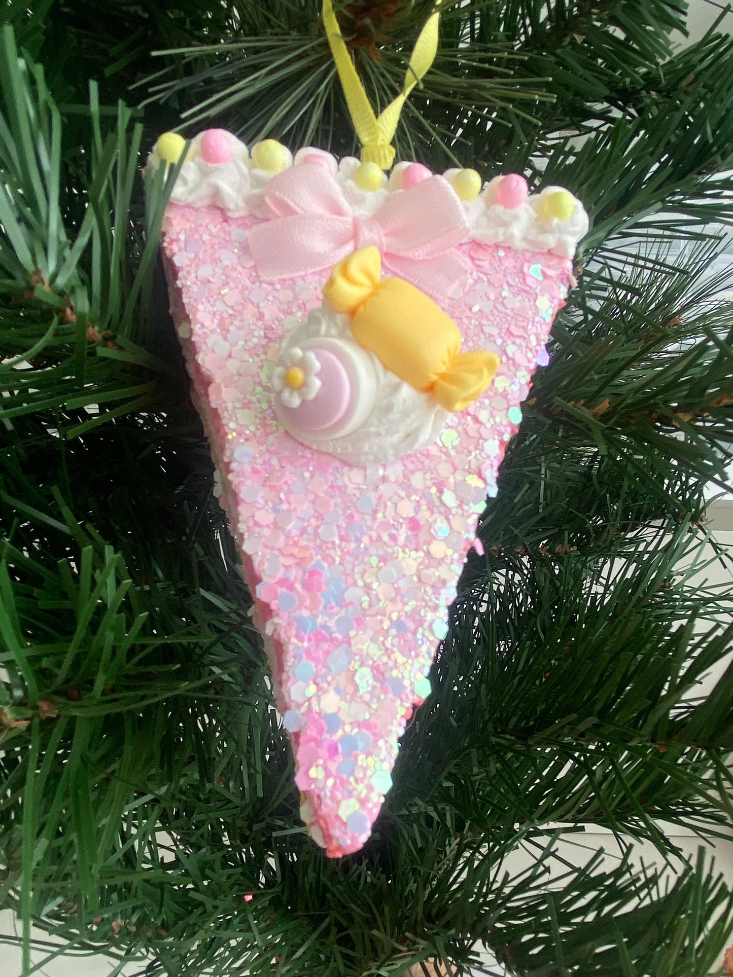 Cake Slice Ornament