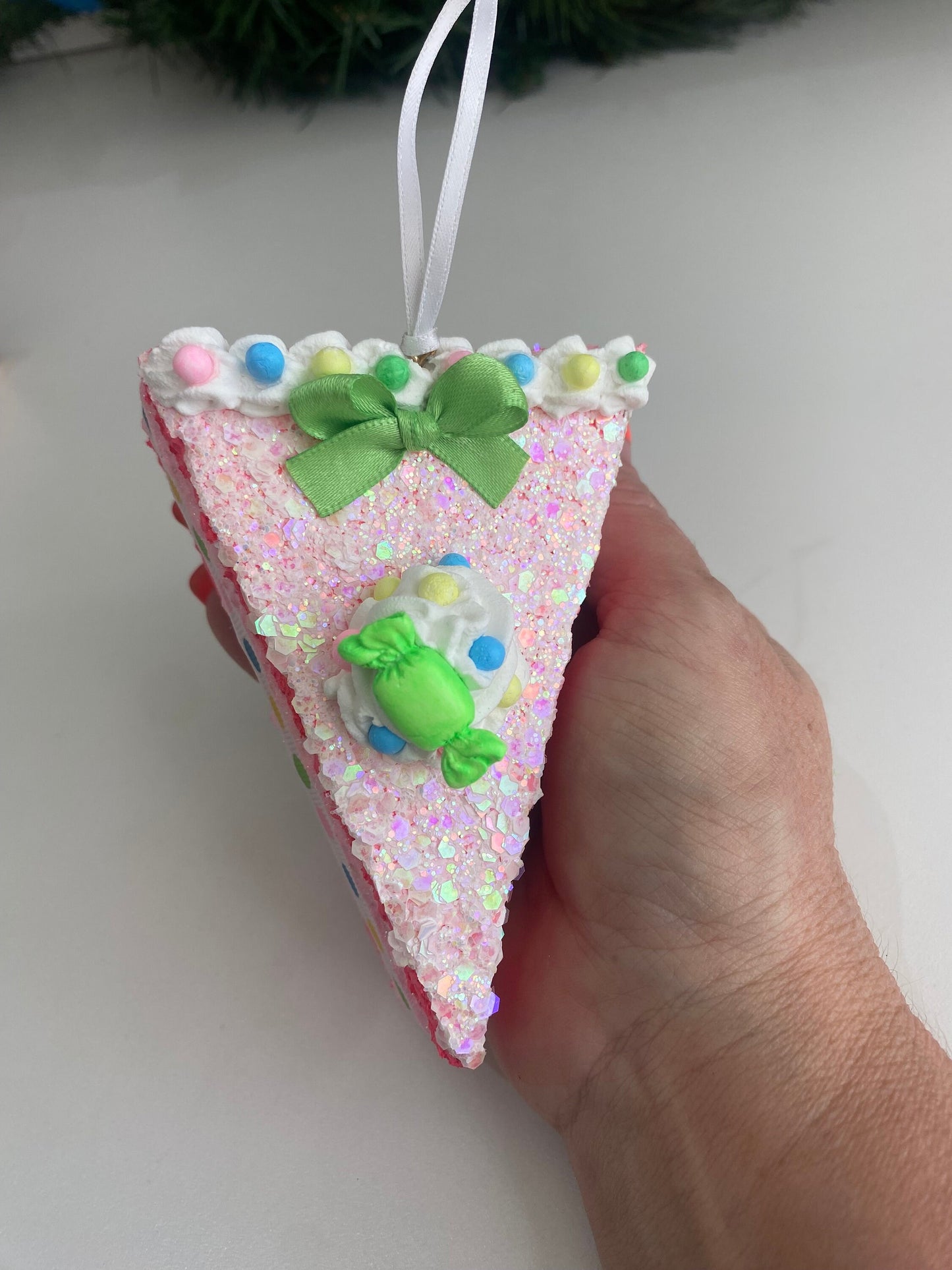 Cake Slice Ornament