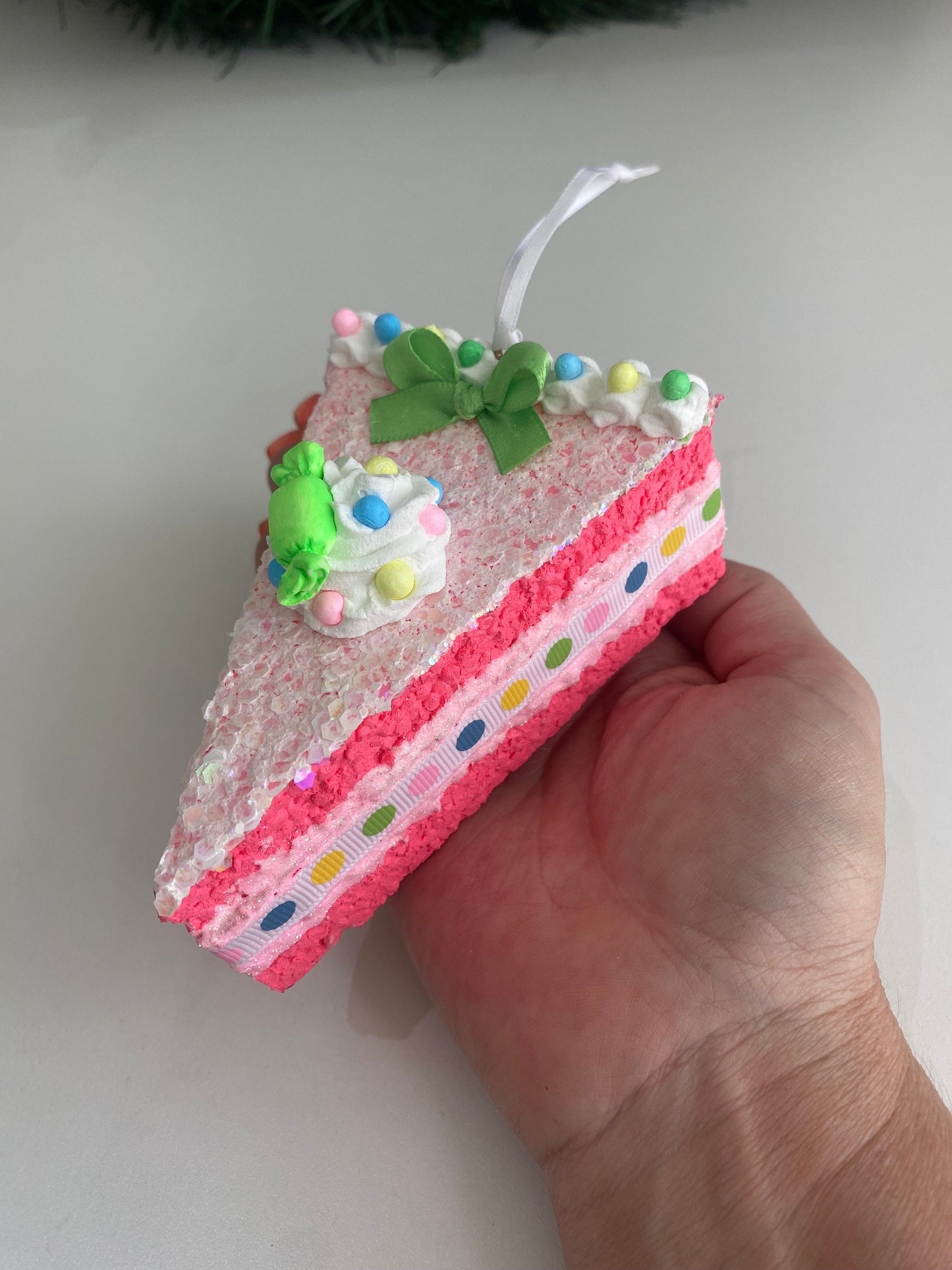 Cake Slice Ornament