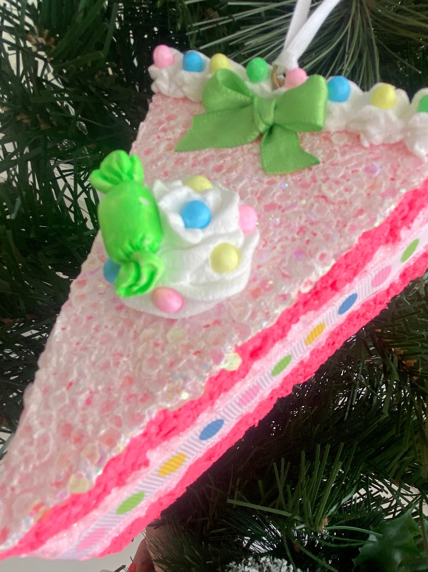 Cake Slice Ornament