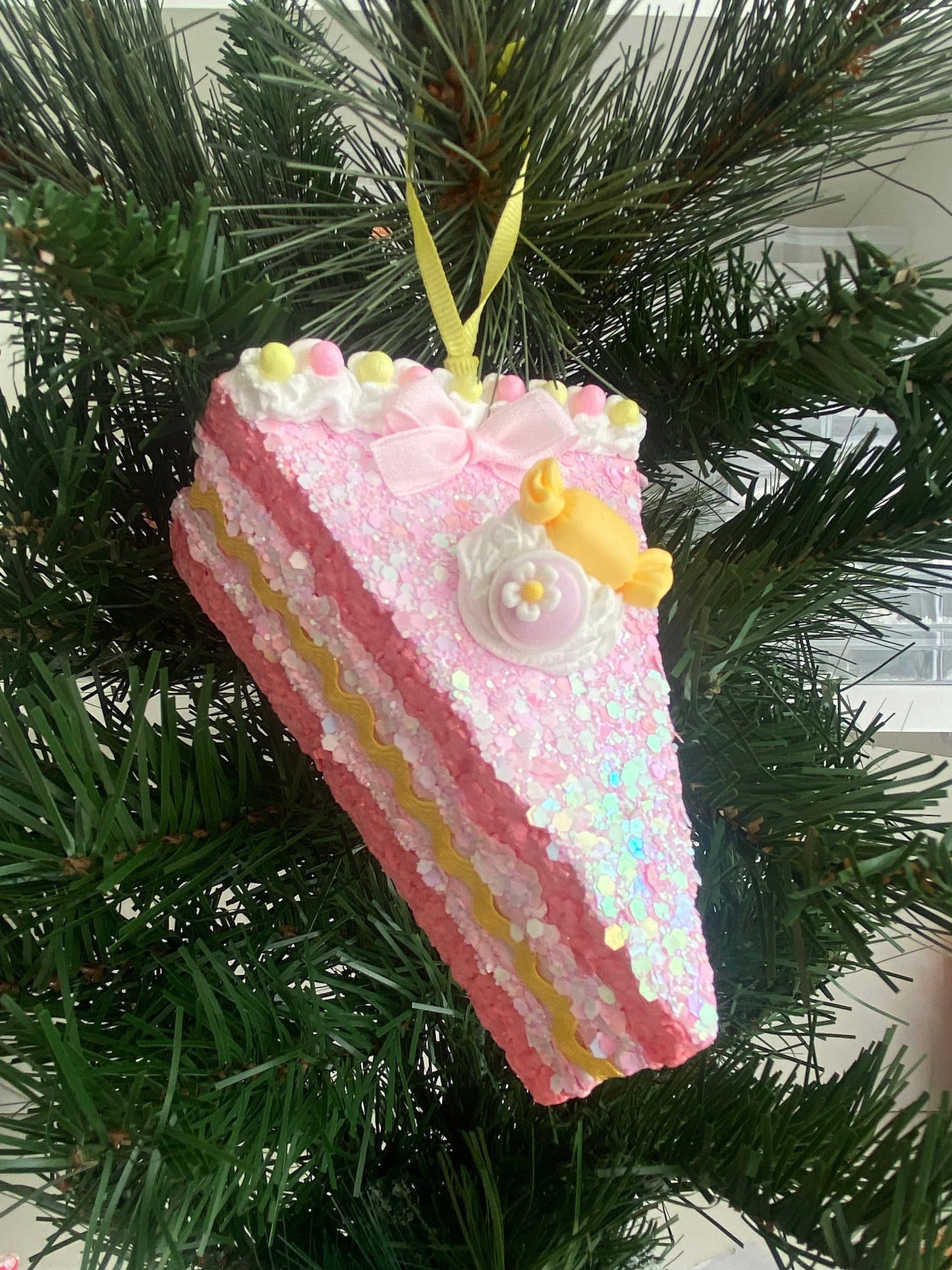 Cake Slice Ornament