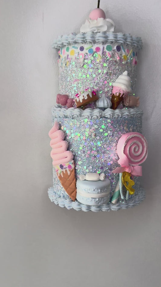 Candy Fake Cake Wall Hanging