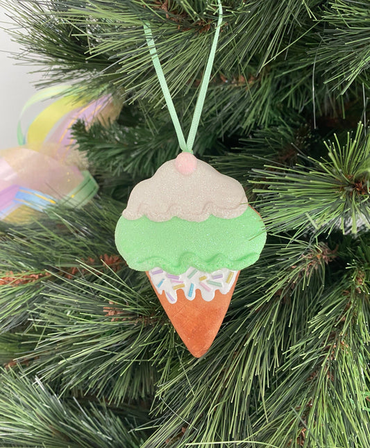 Ice Cream Ornament
