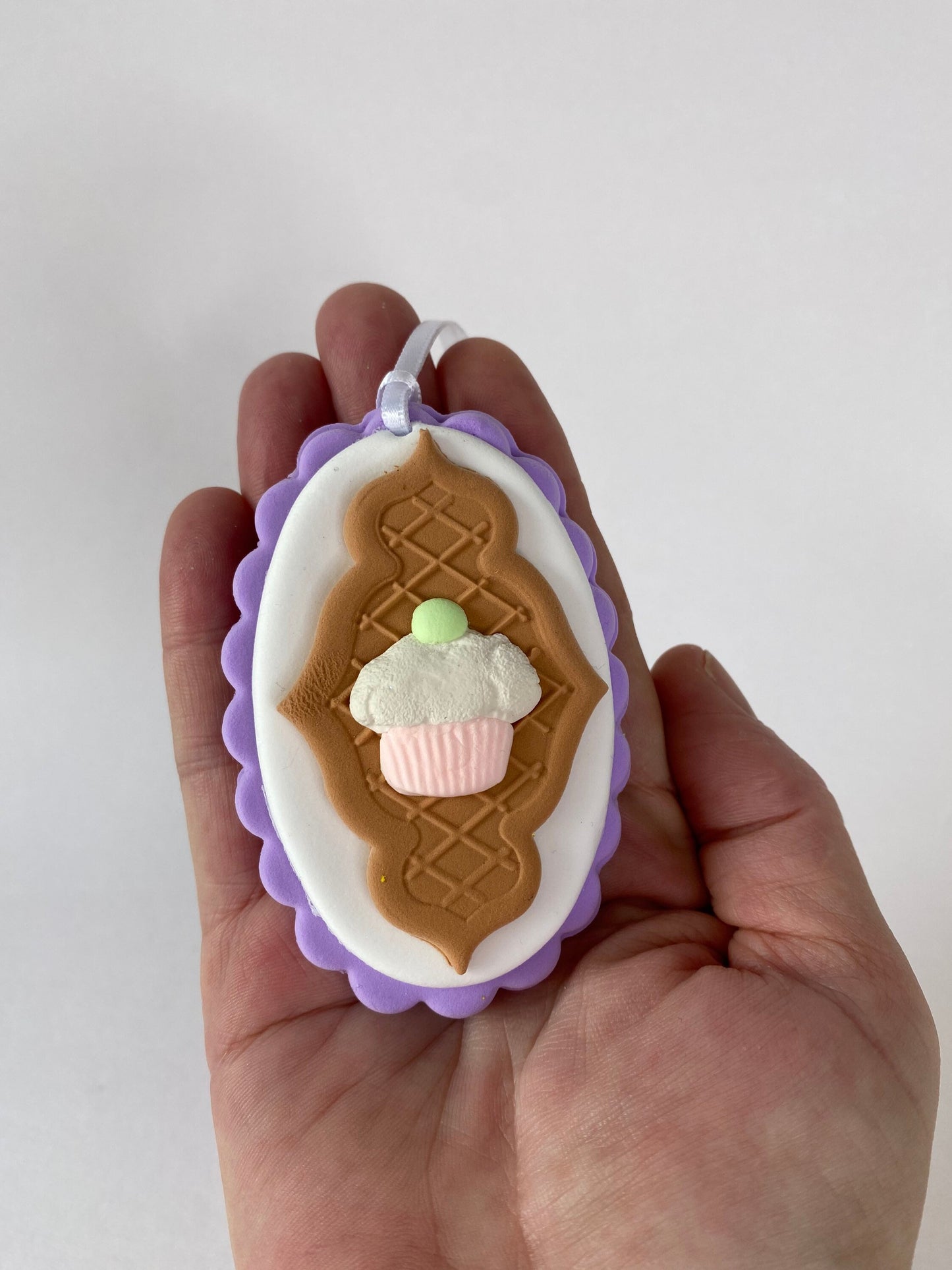 Christmas Cupcake Ornament