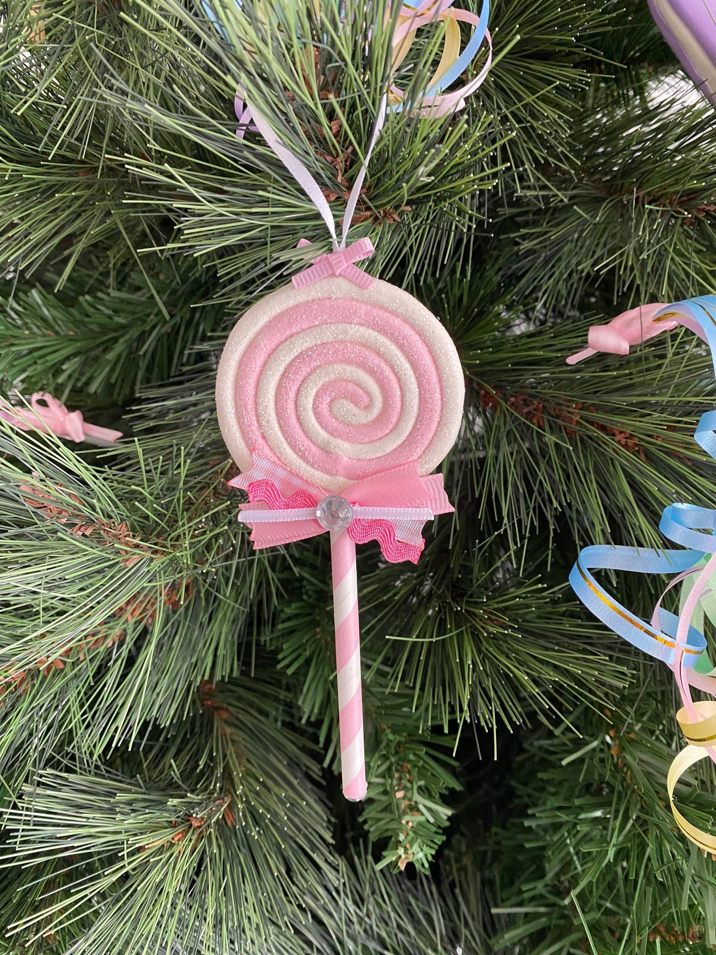 Pastel Lollipop Ornament