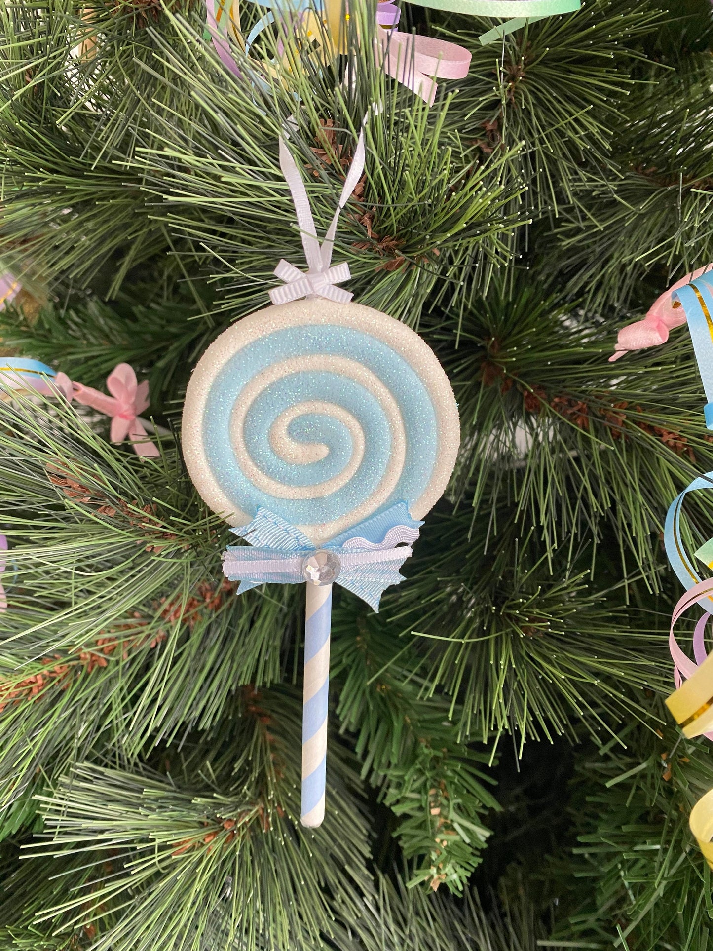 Pastel Lollipop Ornament