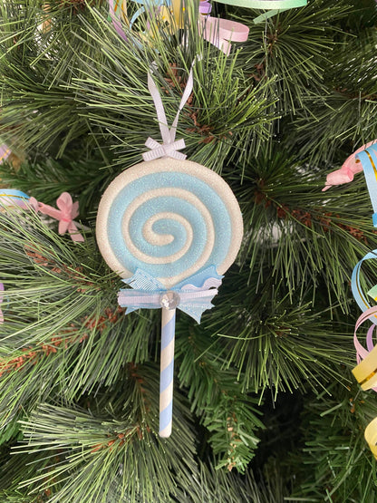 Pastel Lollipop Ornament