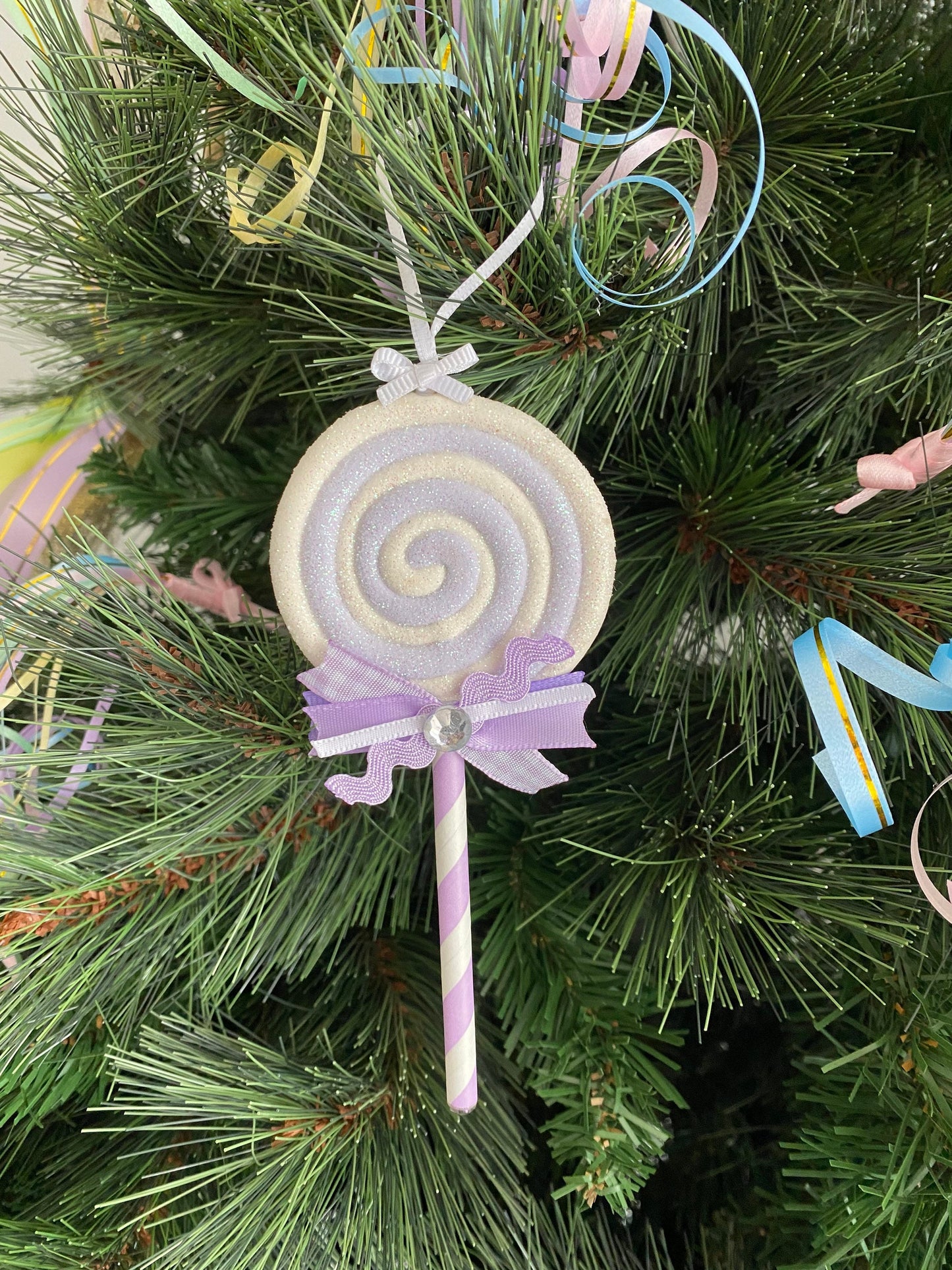 Pastel Lollipop Ornament