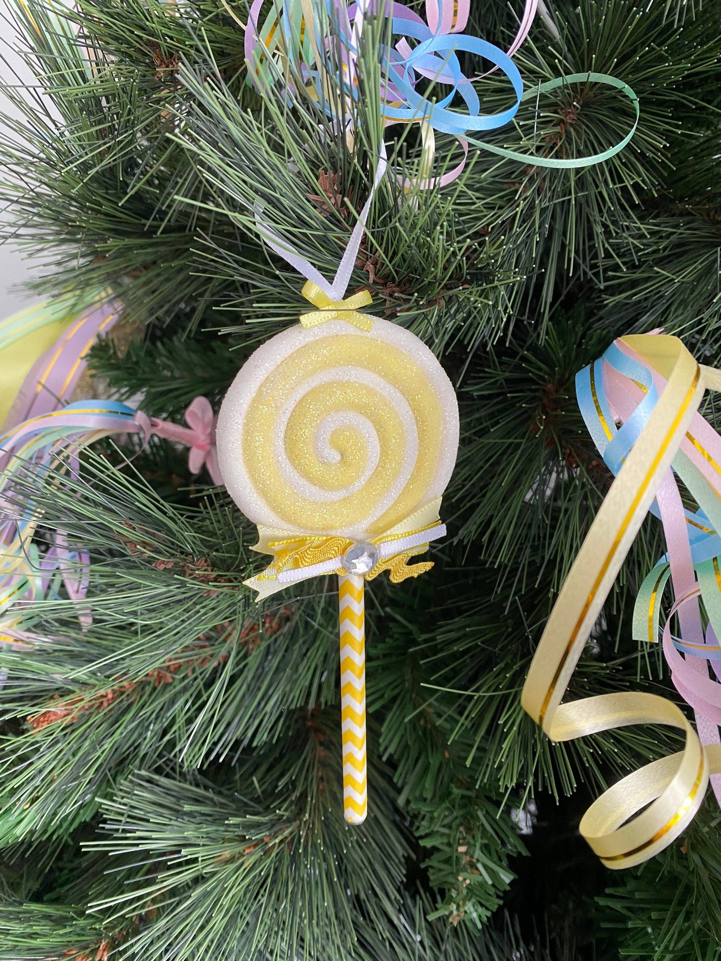 Pastel Lollipop Ornament