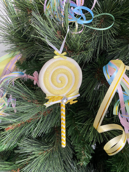 Pastel Lollipop Ornament
