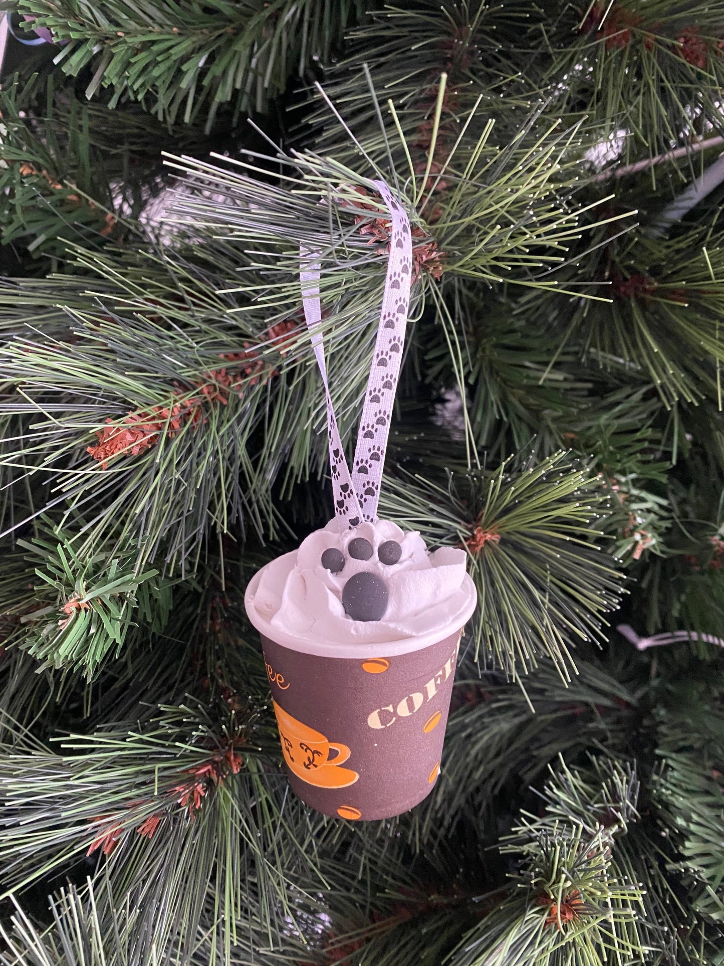 Puppuccino Ornament