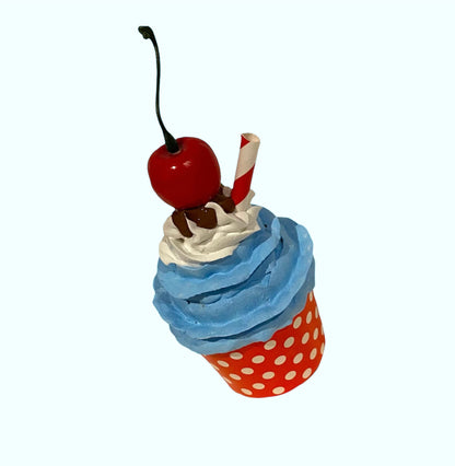 Retro Cupcake Decoration