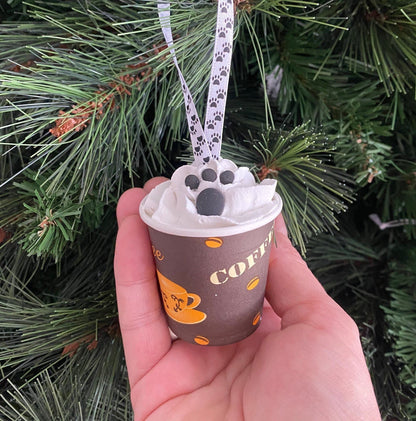 Puppuccino Ornament