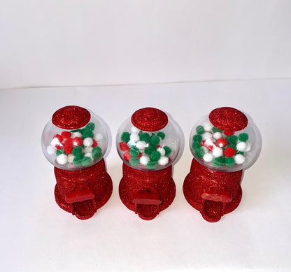 Christmas Gumball Machine Ornament
