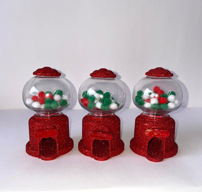 Christmas Gumball Machine Ornament