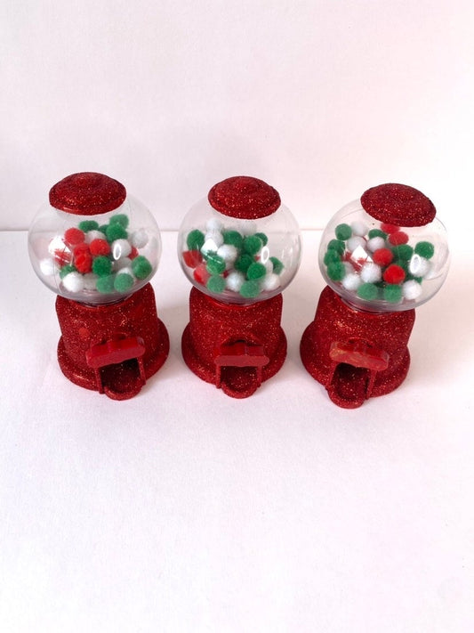 Christmas Gumball Machine Ornament
