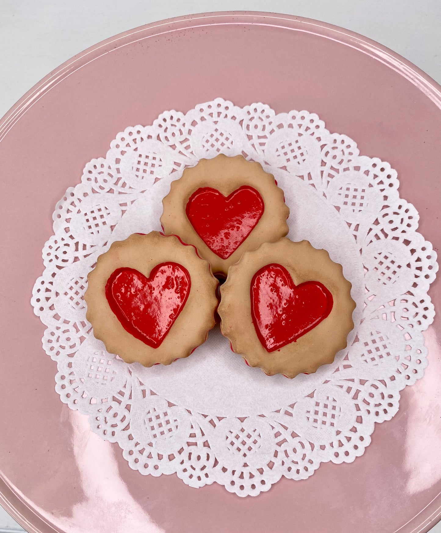 Heart Biscuit Ornament