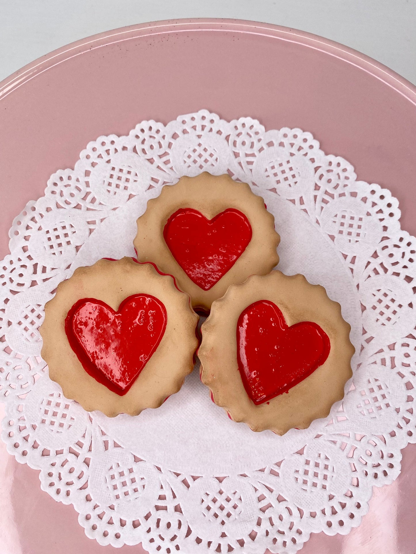 Heart Biscuit Ornament