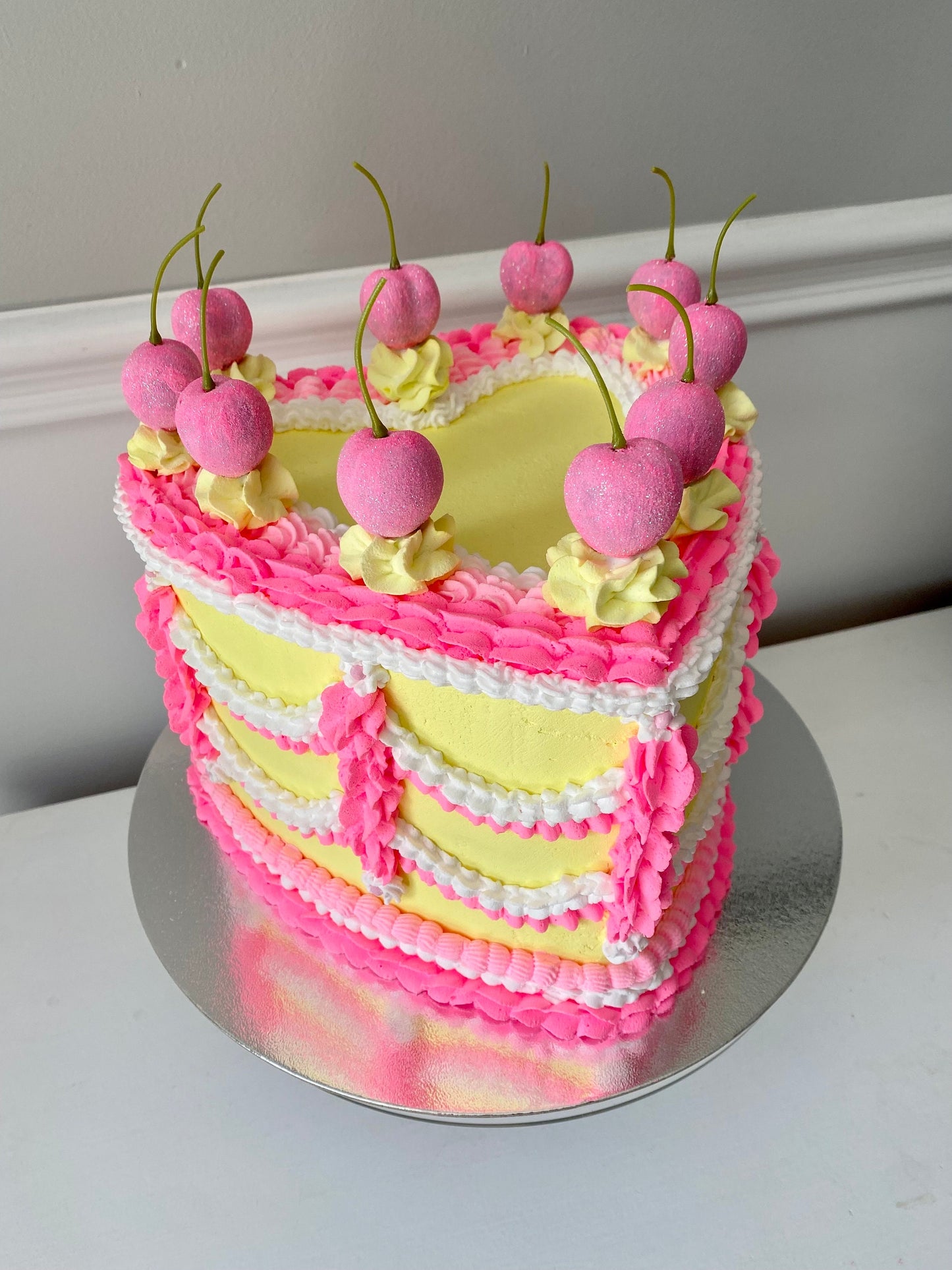 Heart Faux Cake