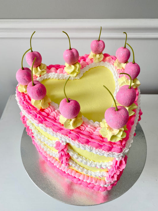 Heart Faux Cake