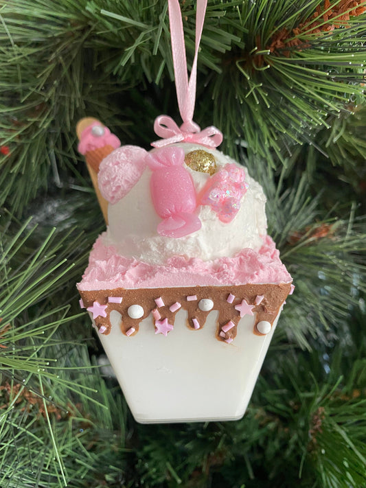 Christmas Ice Cream Ornament