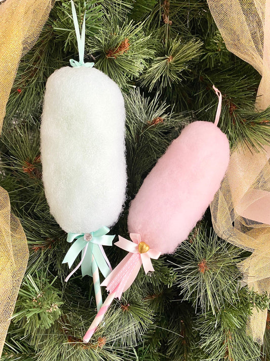 Christmas Cotton Candy Ornament