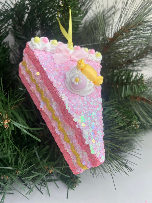 Cake Slice Ornament