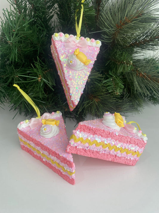 Cake Slice Ornament
