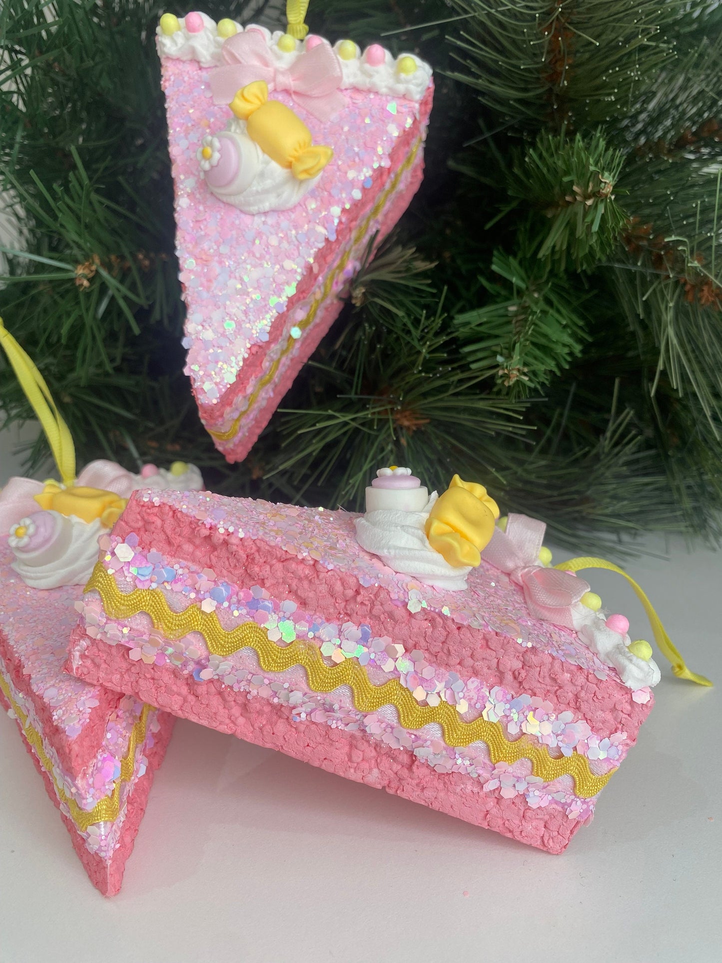 Cake Slice Ornament