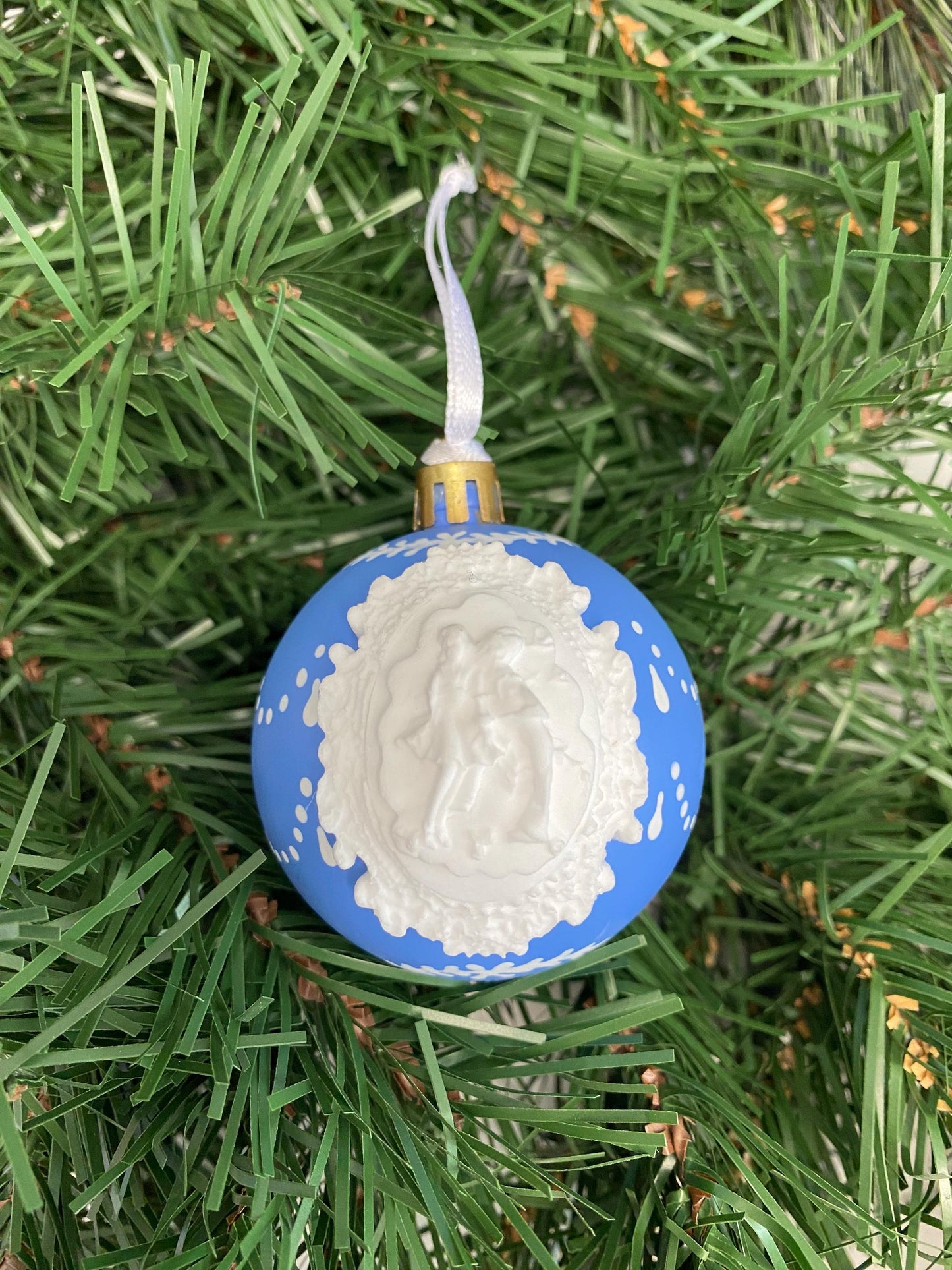 Wedgwood inspired Ornament